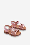 Children's Sandals With Straps Pink Isla