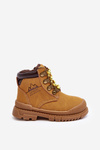 Children's Lined Boots Trappers Camel Walter