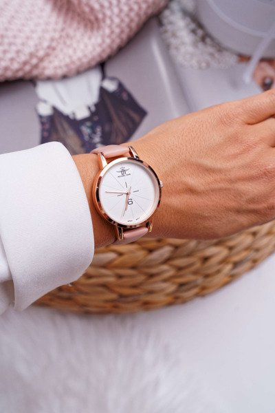 Women's Watch Michael John Pink Mentals