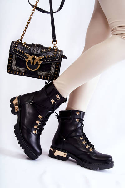 Workery boots Lewski Shoes 3243 Black