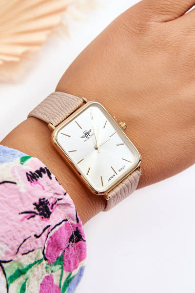 Zegarek Damski Modny Michael John Jasnoszare