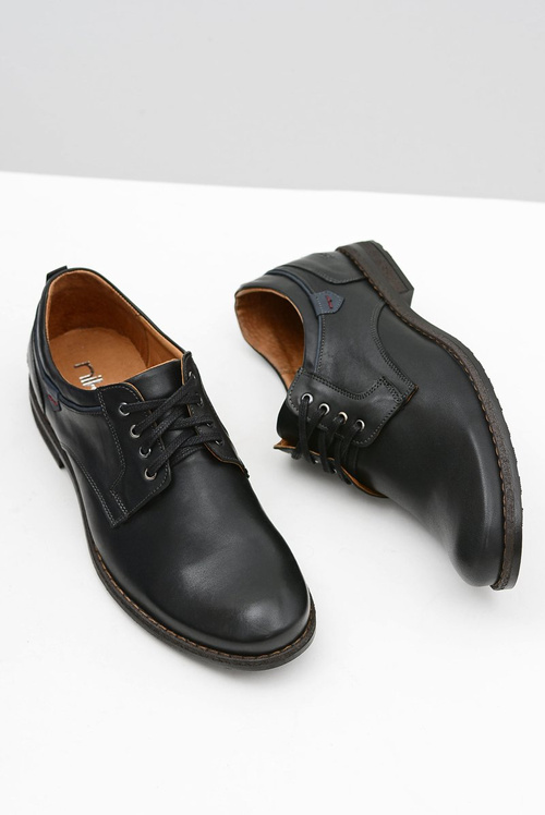 Black Men's Half Boots NIKOPOL 1577