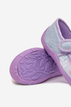 Ballerina Kids Slippers Fastened With Velcro Frozen Land Ice Blue Olivessa