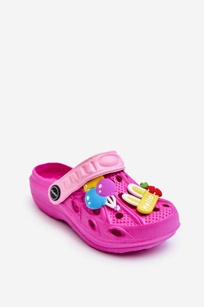 Children's Foam Lightweight Crocs Sandals Fuchsia Sweets