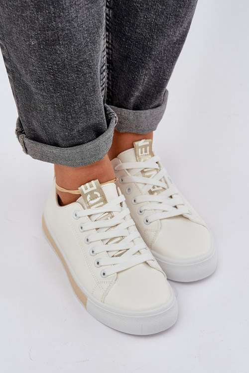 Women Classic Gold Sneakers Ville