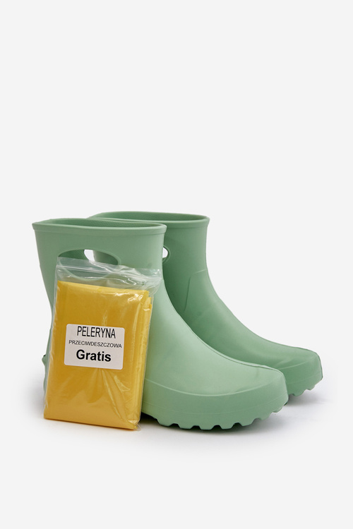 Women's Waterproof Wellington Boots LEMIGO GARDEN 752 Mint