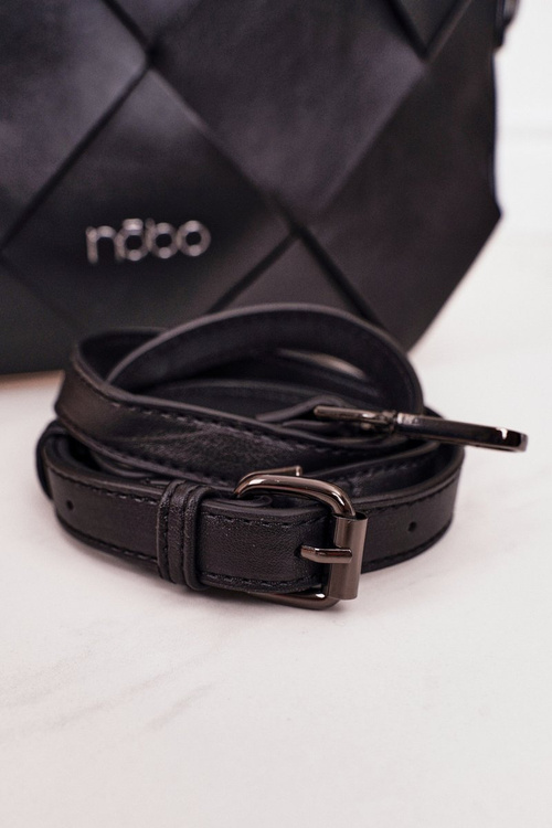 Clutch Bag With A Detachable Strap NOBO NBAG-K1260 Black