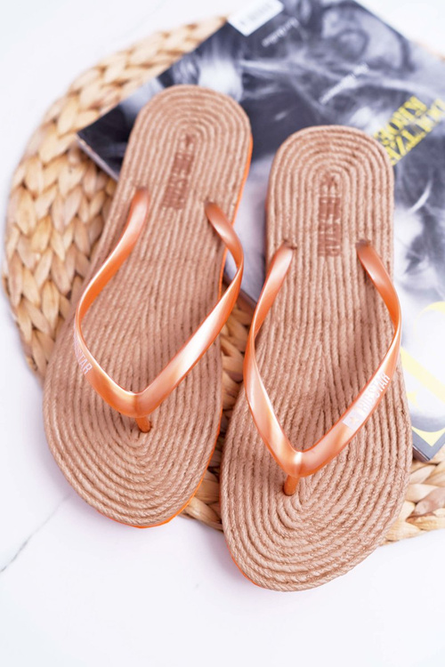 Flip Flops Women's Flip Flops Big Star Orange AA274A120