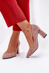 Elegant Heels On A Heel In Pink Vinceza 62223 Pink