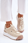 Women's Platform Sport Shoes Light beige Dakari