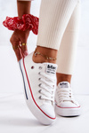 Trampki Damskie Lee Cooper Białe LCW-22-31-0875L