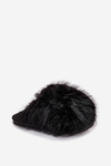Furry Women's Slippers Black Iseline
