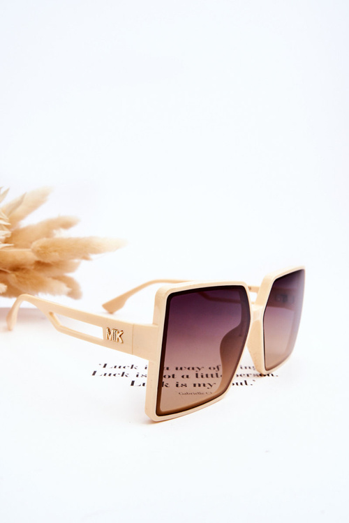 Square Sunglasses M2376 Beige