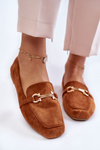 Suede Classic Loafers Camel Roddie