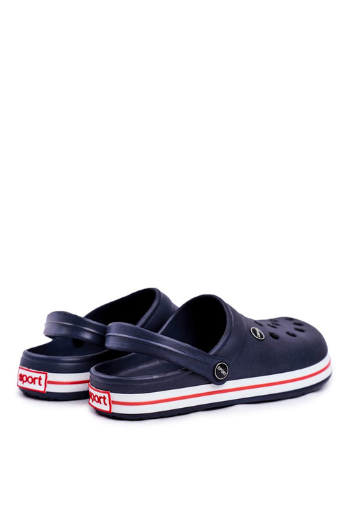 Męskie Klapki Na Basen Kroksy Pasipheme Granatowe