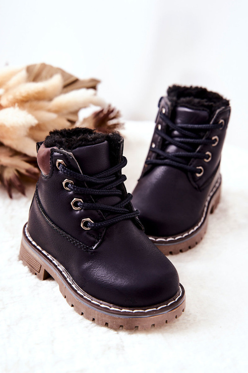Kids' Warm-up Trapper Booties Navy Royals