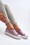 Women's sneakers on a thick sole Lee Cooper LCW-24-31-2219 purple