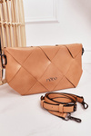 Clutch Bag With A Detachable Strap NOBO NBAG-K1260 Beige