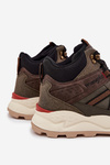 Męskie Buty Trekkingowe Ciemnozielone WRANGLER WEST MEN MID 20253027