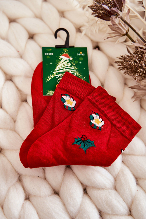 Men's Christmas Socks Cosas Red