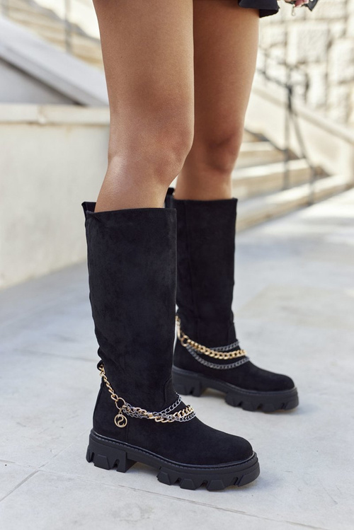 Women's High boots Black Lagoon