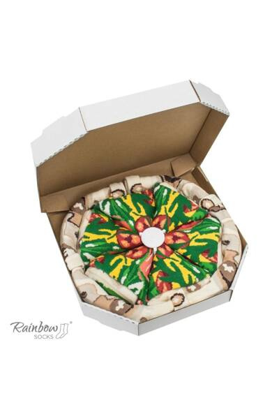 Skarpetki Rainbow Socks Pizza 4 Pary Włoska