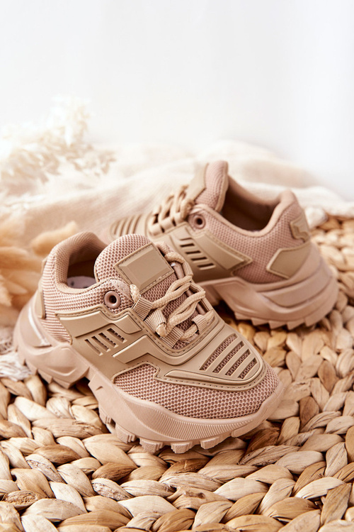 Children's Sneakers Beige Freak Out
