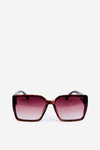 Women's UV400 Brown Sunglasses