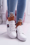 White Women's Athletic Tennis Acarana