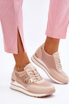Studded Trainers Nude Adley