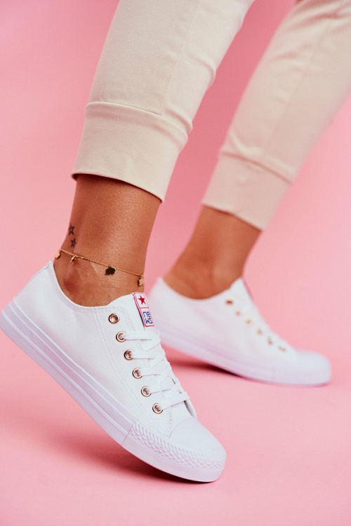 Women's Classic Sneakers White Ecoma
