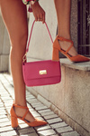 Fashionable Sandals On A Bar Orange Sinari