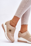 Women's Slip-on Sports Shoes Beige Jonas