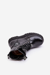 Children's Padded Trapper Boots Black Conley
