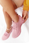 Women's Slip-on Sneakers Pink Do It