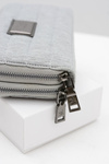 Large Gray Women's Wallet
