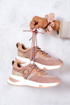 Buty Sportowe Sneakersy Brudny Róż Imperio