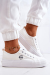 Sneakers On A Platform Lee Cooper LCW-22-31-0837L White