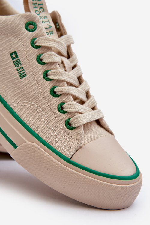 Men's Low Sneakers Big Star NN174006 Beige