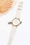 Ladies Leather Watch Giorgio&Dario White