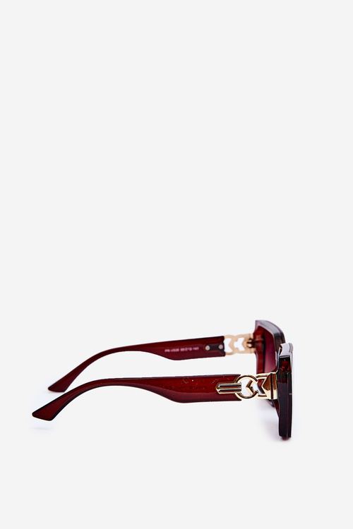 Black Women's Square Sunglasses UV400