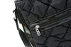 Quilted Black Letterman Handbag Nobo