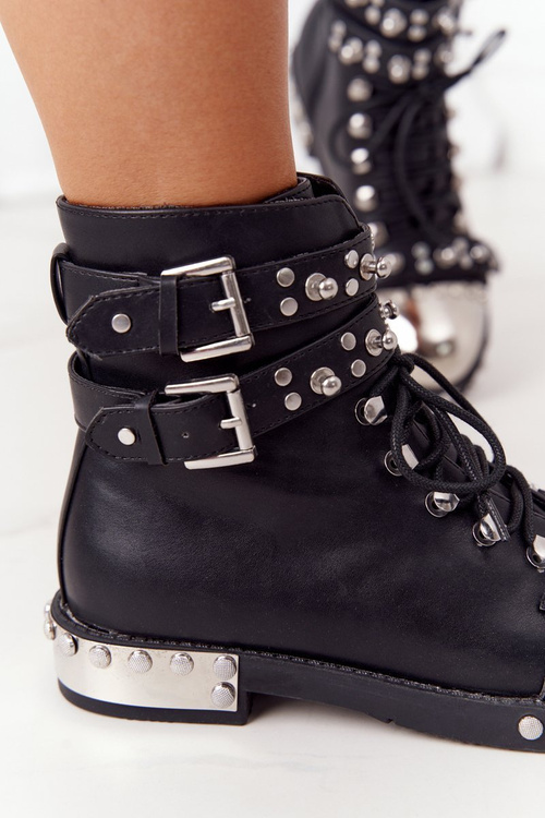 Women's Insulated Boots With Jets Black Lu Boo