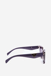 Women's Classic Sunglasses with Gold Details UV400 Grey