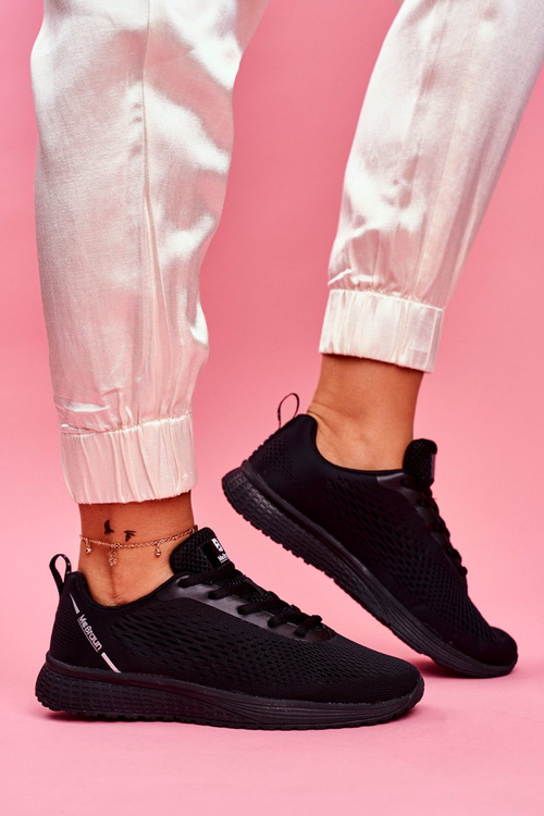 Damskie Sportowe Buty Comfort Foam Czarne Faster