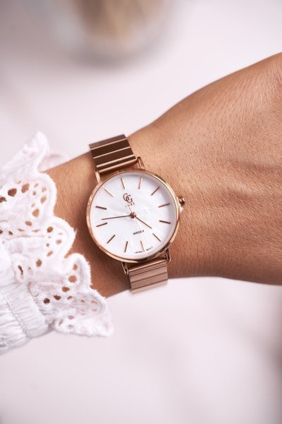 Women's Watch GG Luxe Rose Gold Pearly Dial