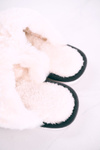 Men's Slippers With Fur Grey Homely