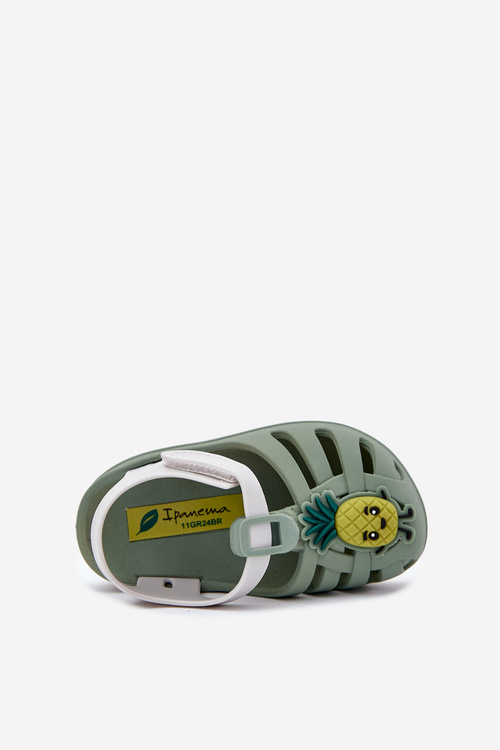 Dziecięce Sandałki Na Rzep Zielone 83615 Ipanema Summer XIV Baby