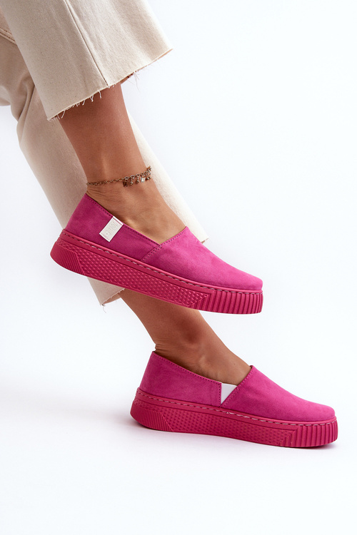 Women's Platform Sneakers NN276009 Memory Foam System Fuchsia
