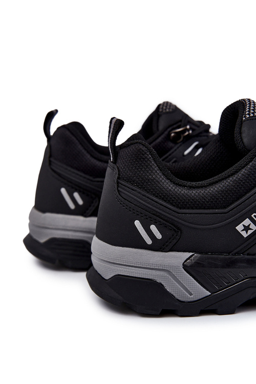 Buty Sportowe Trapery Męskie Memory Foam Czarne Big Star KK174105